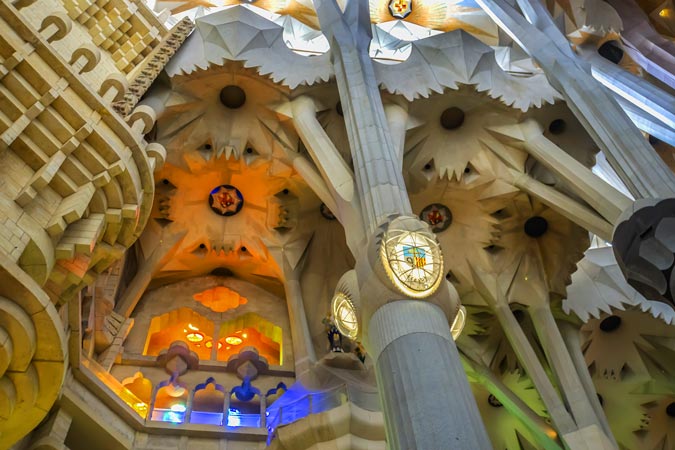 Barcelona, Spain. Sagrada Familia.