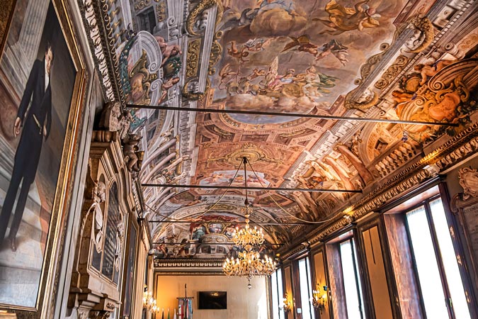 Italy. Bologna. City Council Hall.
