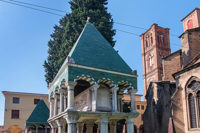 Bologna, Italy. Glossators Tombs.