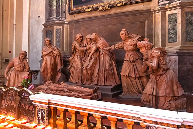 Bologna, Italy. Cathedral of Saint Peter.