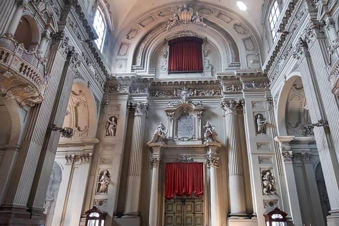 Bologna, Italy. Cathedral of Saint Peter.