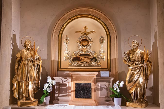 Bologna, Italy. Cathedral of Saint Peter. Crypt.