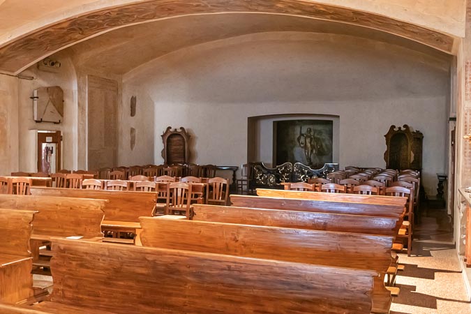 Bologna, Italy. Cathedral of Saint Peter. Crypt.