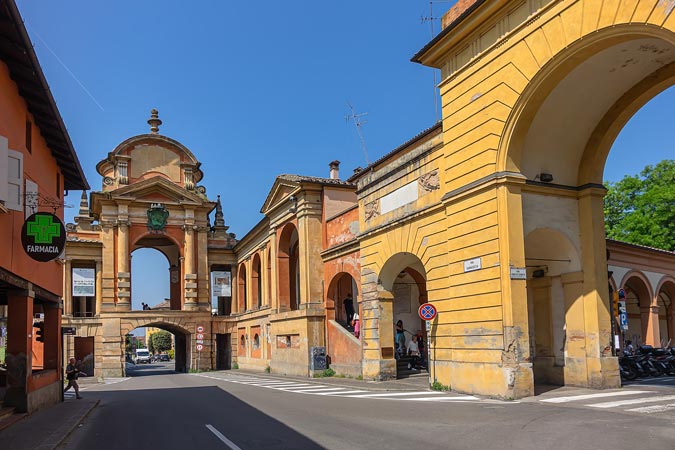 Bologna, Italy. San Luca Portico.