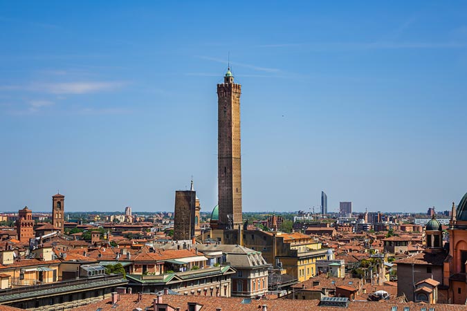Bologna, Italy. Two Towers.