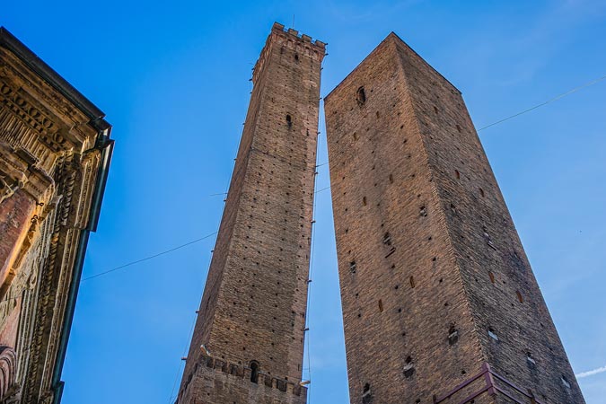Bologna, Italy. Two Towers.