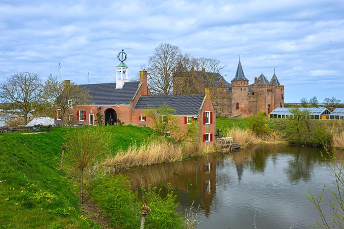 Medieval Castle Muiden (Muiderslot).
