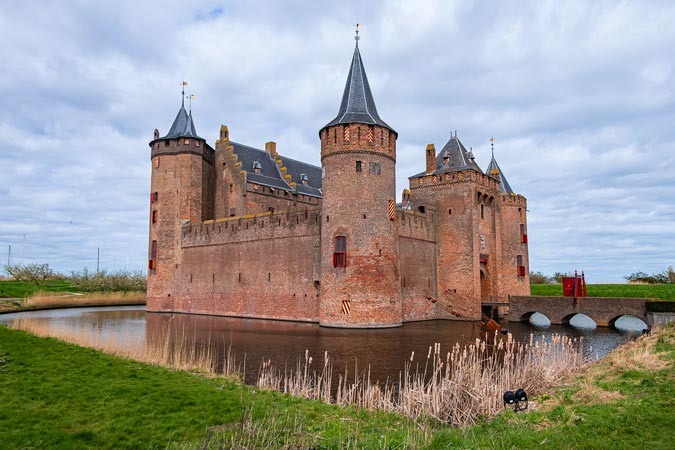 Medieval Castle Muiden (Muiderslot).