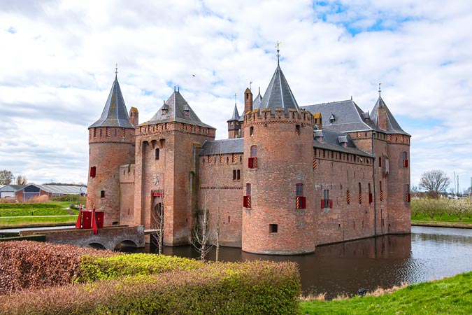 Medieval Castle Muiden (Muiderslot).