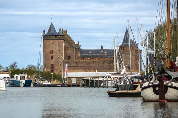 Medieval Castle Muiden (Muiderslot).