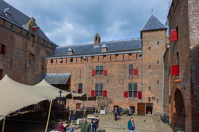 Medieval Castle Muiden (Muiderslot).