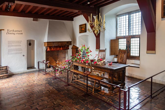 Medieval Castle Muiden (Muiderslot).