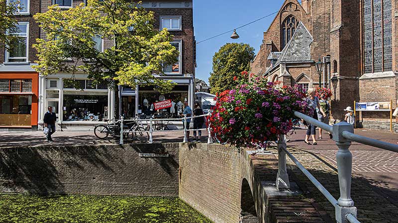 Netherlands Delft Сanal