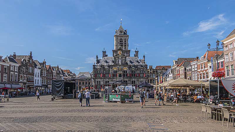 Netherlands Delft Markt