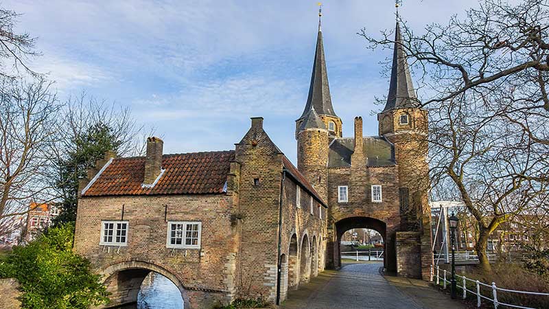 Netherlands Delft East Town gate