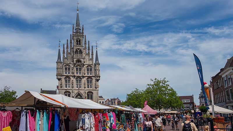 Netherland Gouda Market square 