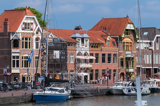 Hoorn, Netherlands. Binnenhaven (Inner harbor).