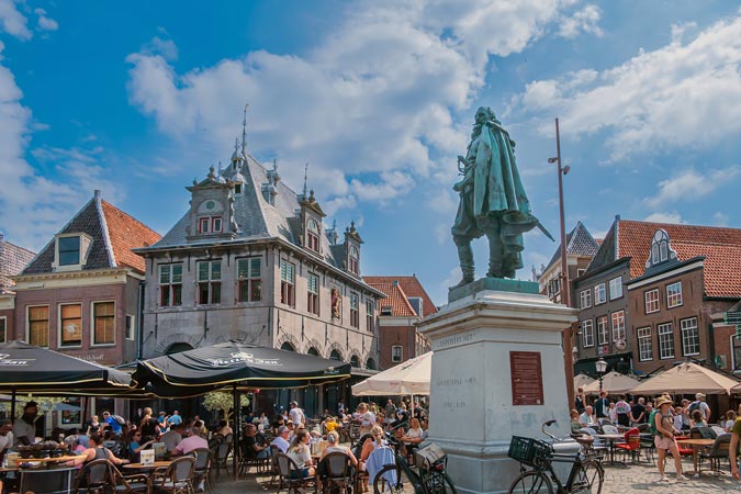Hoorn, Netherlands. Central square.