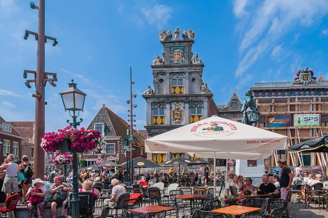 Hoorn, Netherlands. Central square.