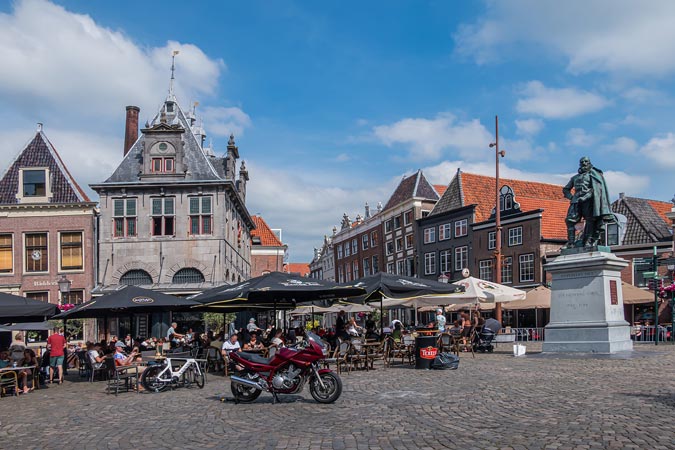 Hoorn, Netherlands. Central square.