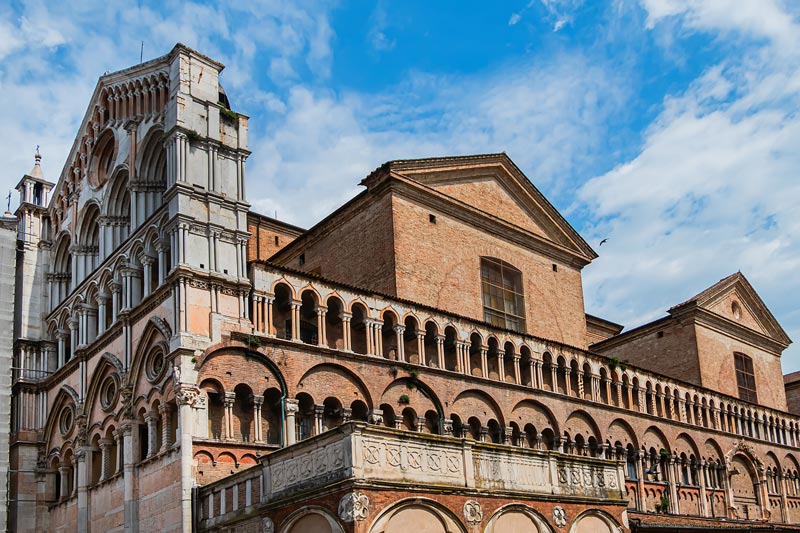 Italy, Ferrara. Cathedral.