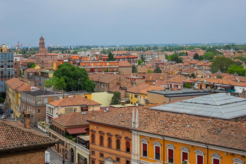Italy. Ferrara streets.