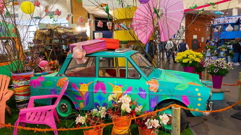 Netherland Keukenhof Oranje Nassau Pavilion