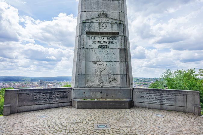 Liege, Belgium. Citadel of Liege. Monument.