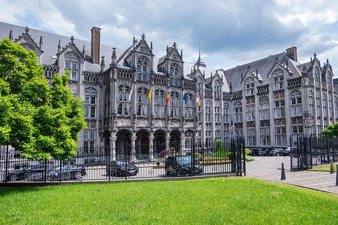 Liege, Belgium. Prince-Bishops Palace.
