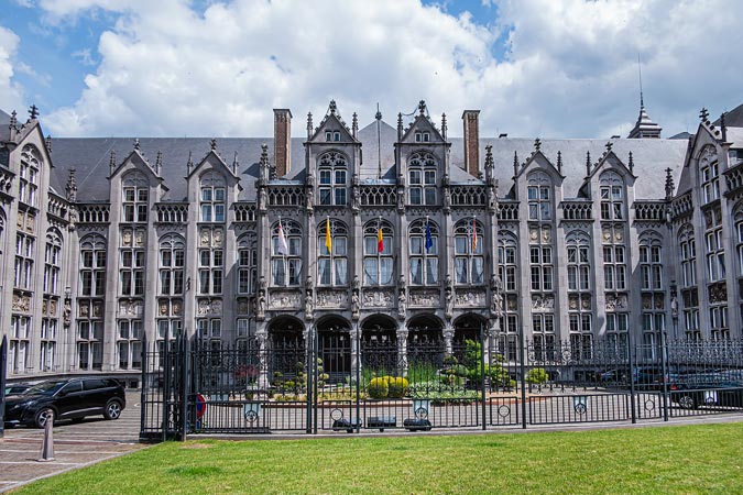 Liege, Belgium. Prince-Bishops Palace.