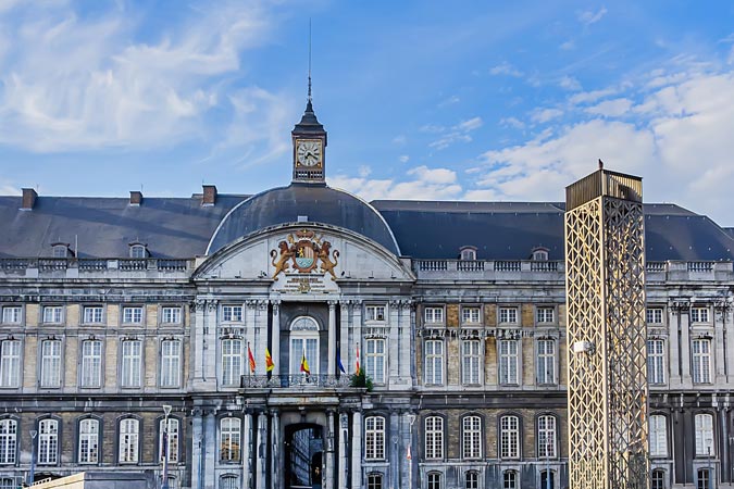 Liege, Belgium. Prince-Bishops Palace.