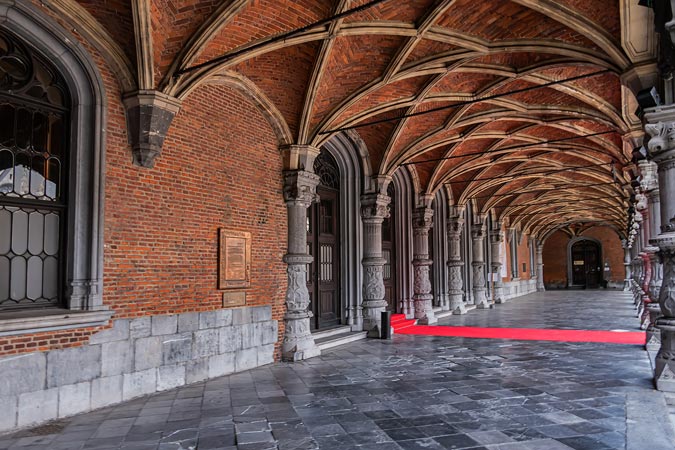 Liege, Belgium. Prince-Bishops Palace.