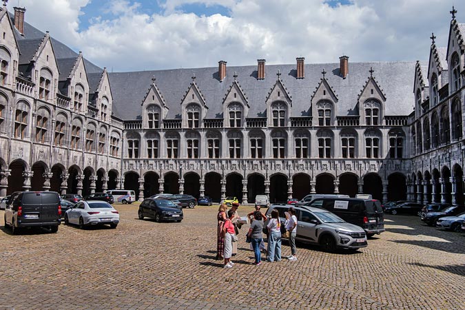 Liege, Belgium. Prince-Bishops Palace.