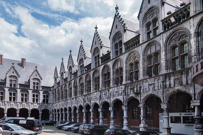 Liege, Belgium. Prince-Bishops Palace.
