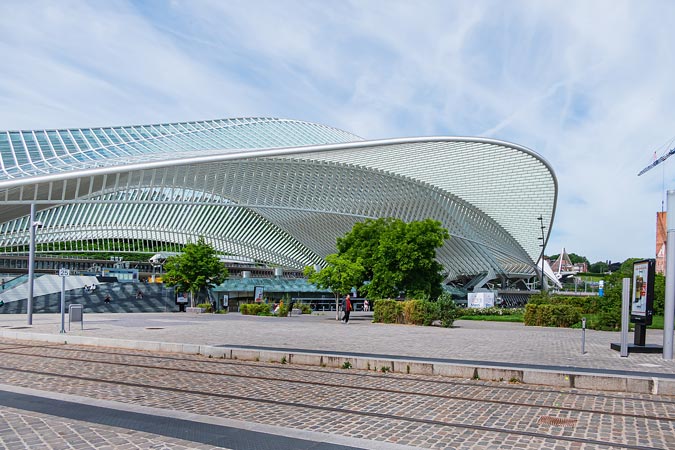 Liege, Belgium. Railway station.