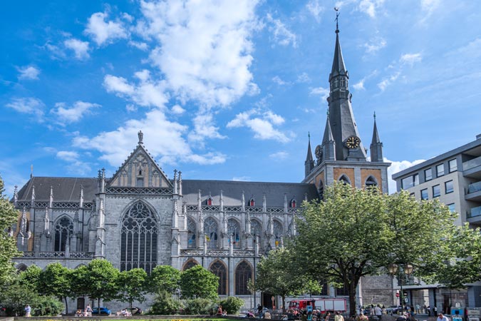 Liege, Belgium. Saint James Church.