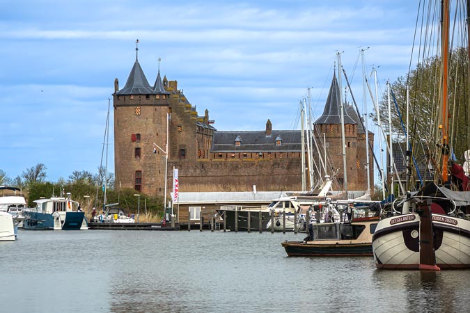 Muiden, The Netherlands. Castle Muiden.