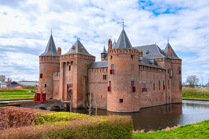 Muiden, The Netherlands. Castle Muiden.