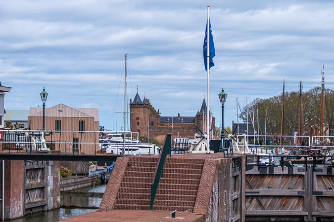 Muiden, Netherlands. Great Sea Lock.