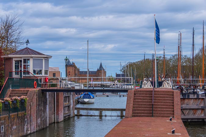 Muiden, Netherlands. Great Sea Lock.