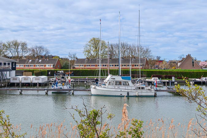 Muiden, Netherlands. Harbor.