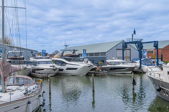 Muiden, Netherlands. Harbor.