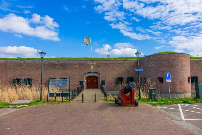 Muiden, Netherlands. Mouse Fort.