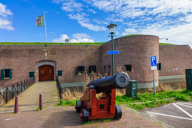 Muiden, Netherlands. Mouse Fort.