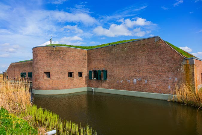 Muiden, Netherlands. Mouse Fort.