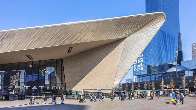 Netherlands Rotterdam Central Station