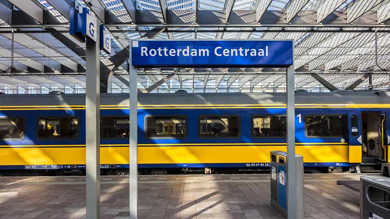 Netherlands Rotterdam Central Station