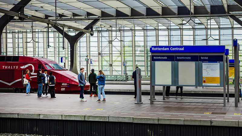 Netherlands Rotterdam Central Station