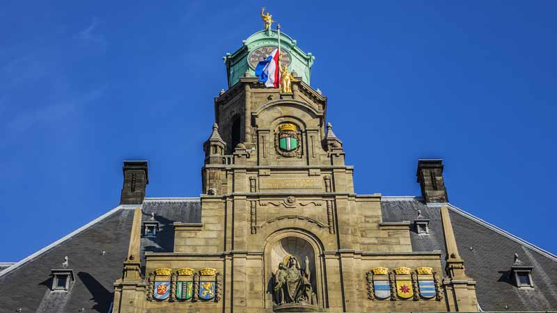 Netherlands Rotterdam City Hall