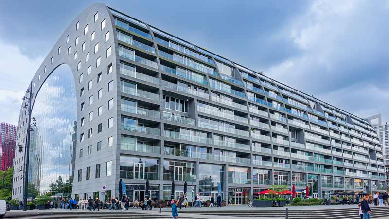 Netherlands Rotterdam Markthal